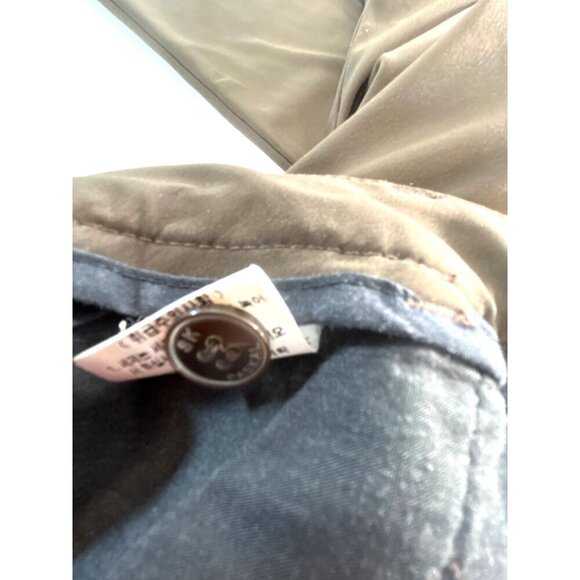 Pascal Jeans Womens Size 28 Brown Slant Pockets Button Zip Straight Leg - Picture 5 of 6